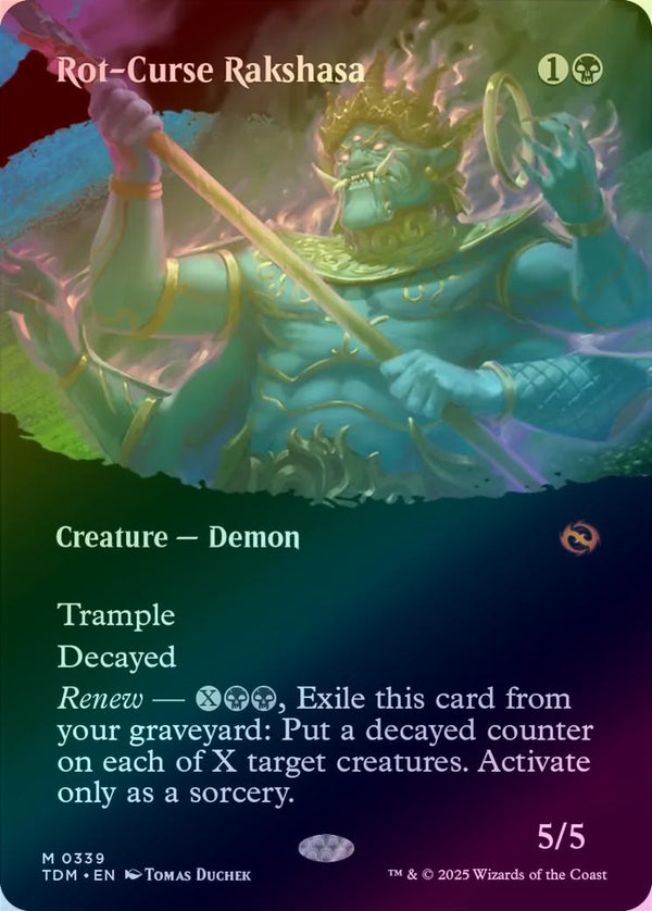 Rot-Curse Rakshasa - Clan Showcase (Foil) (TDM)
