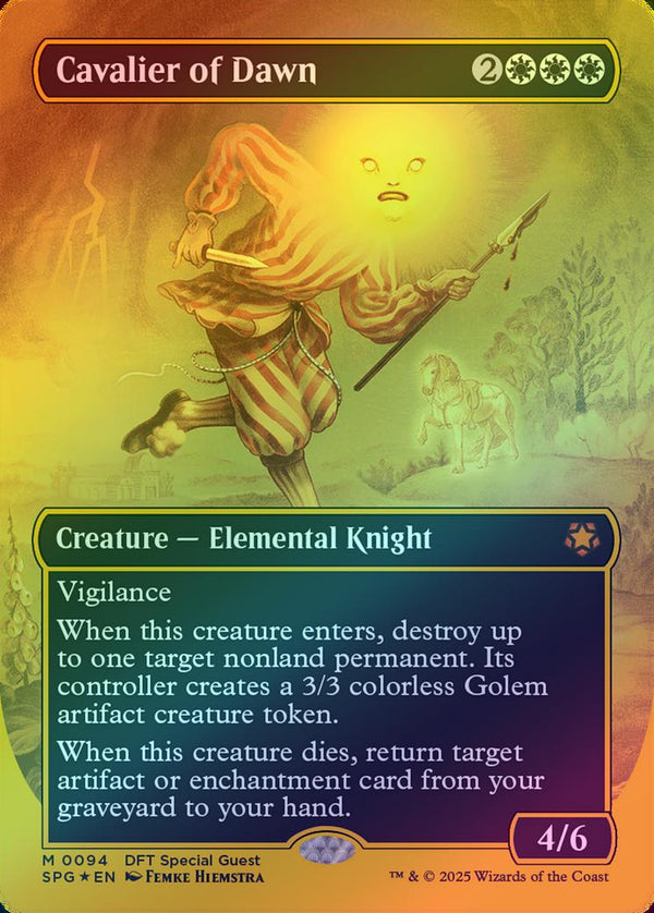 Cavalier of Dawn (First-Place Foil) (SPG)