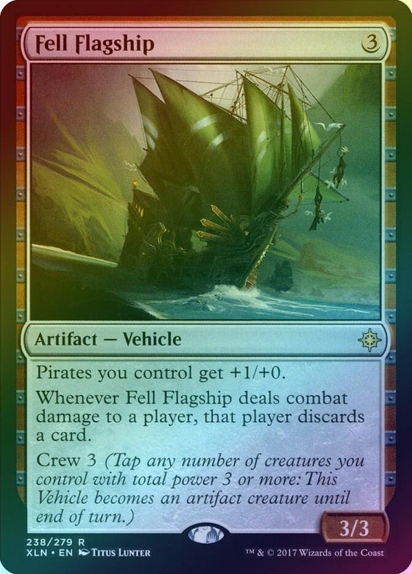 Fell Flagship (Foil) (XLN)