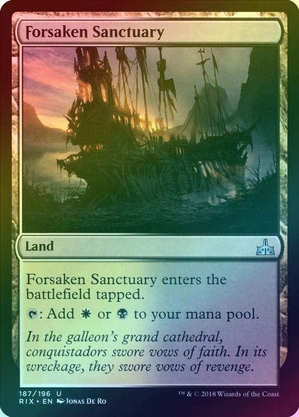Forsaken Sanctuary (Foil) (RIX)