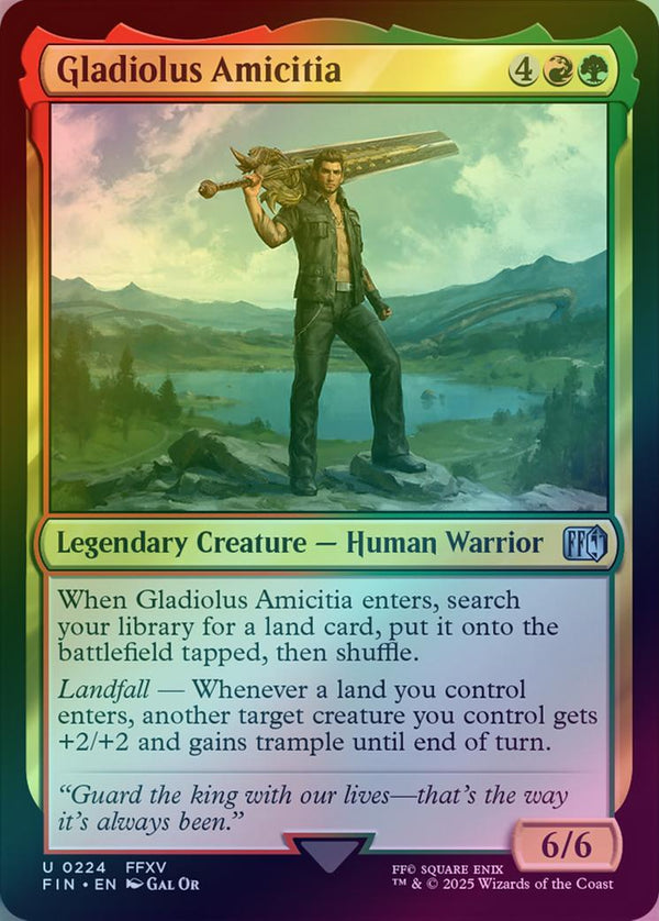 Gladiolus Amicitia (Foil) (FIN)