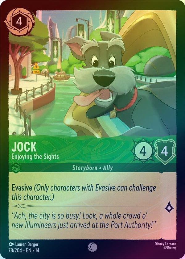 Jock (Enjoying the Sights) - 78/204 - Common (Foil)