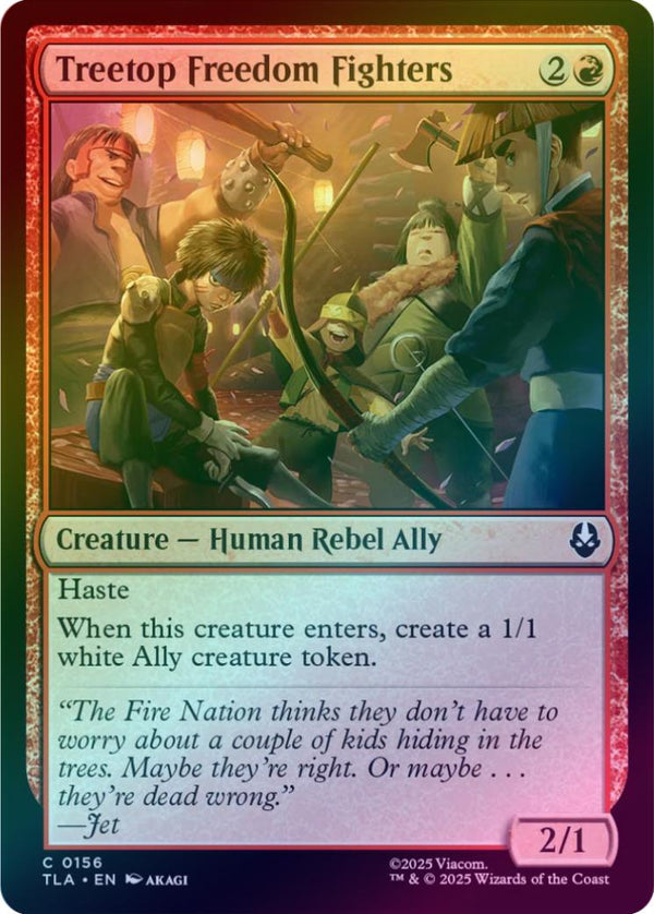 Treetop Freedom Fighters (Foil) (TLA)