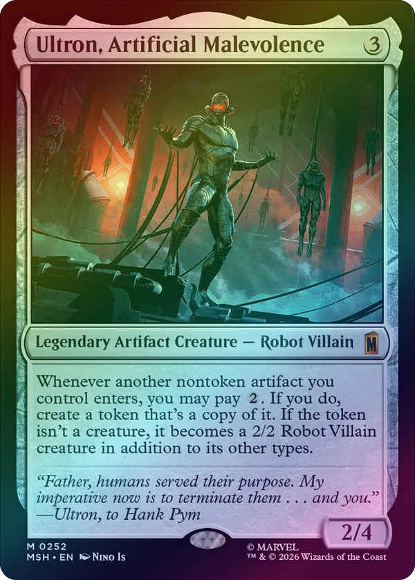Ultron, Artificial Malevolence (Foil) (MSH) (Pre-Order)