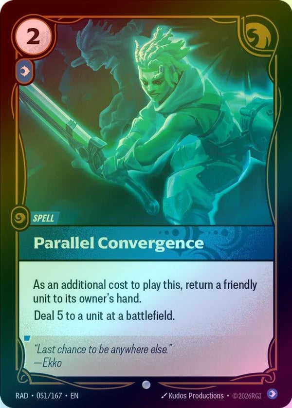 Parallel Convergence - 051/167 - Common (Foil)