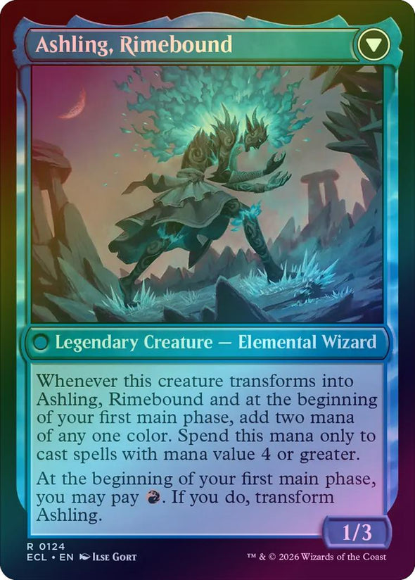 Ashling, Rekindled // Ashling, Rimebound - Promo Pack (Foil) (PECL)