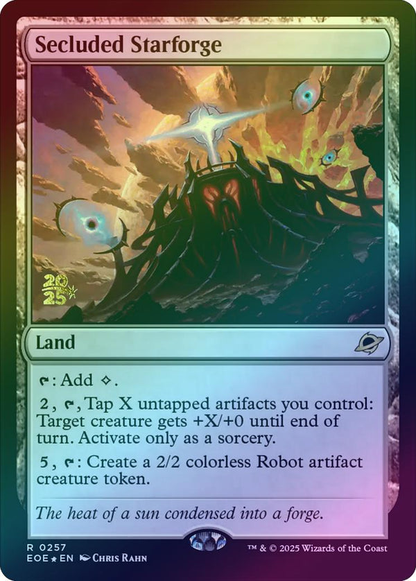 Secluded Starforge - Prerelease Promo (Foil) (PEOE)