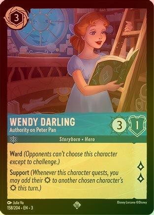 Wendy Darling (Authority on Peter Pan) - 158/204 - Super Rare (Foil)