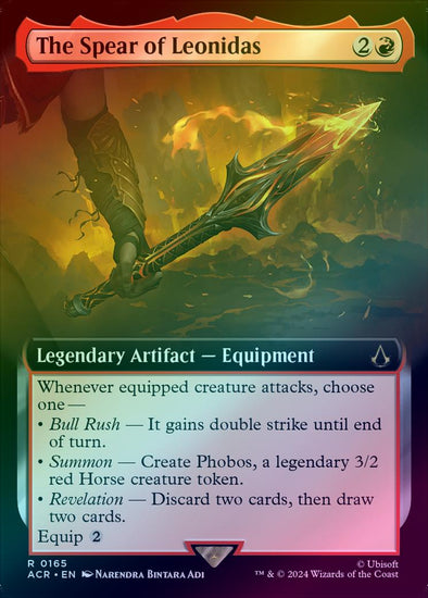 The Spear of Leonidas - Extended Art (Foil) (ACR)