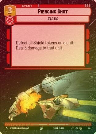 Piercing Shot (Hyperspace) - 914 - Common (Foil)
