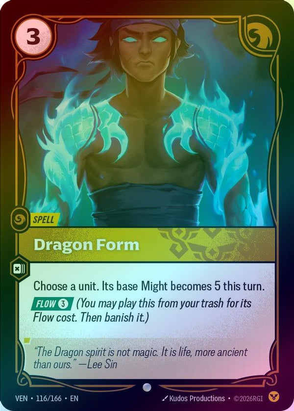 Dragon Form - 116/166 - Common (Foil)
