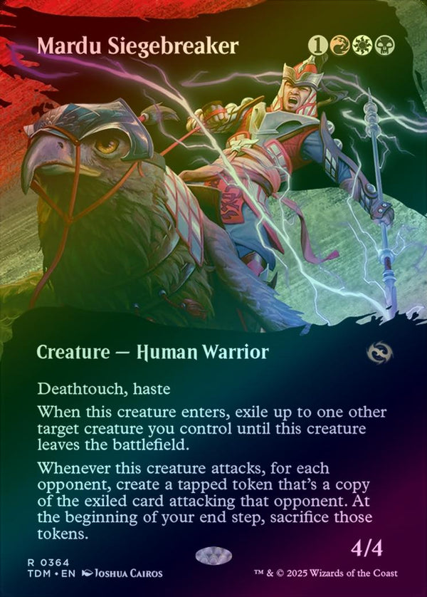 Mardu Siegebreaker - Clan Showcase (Foil) (TDM)