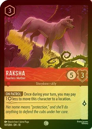 Raksha (Fearless Mother) - 107/204 - Common (Foil)