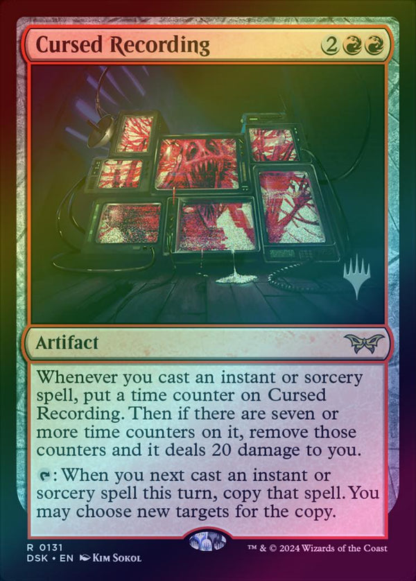 Cursed Recording - Promo Pack (Foil) (PDSK)
