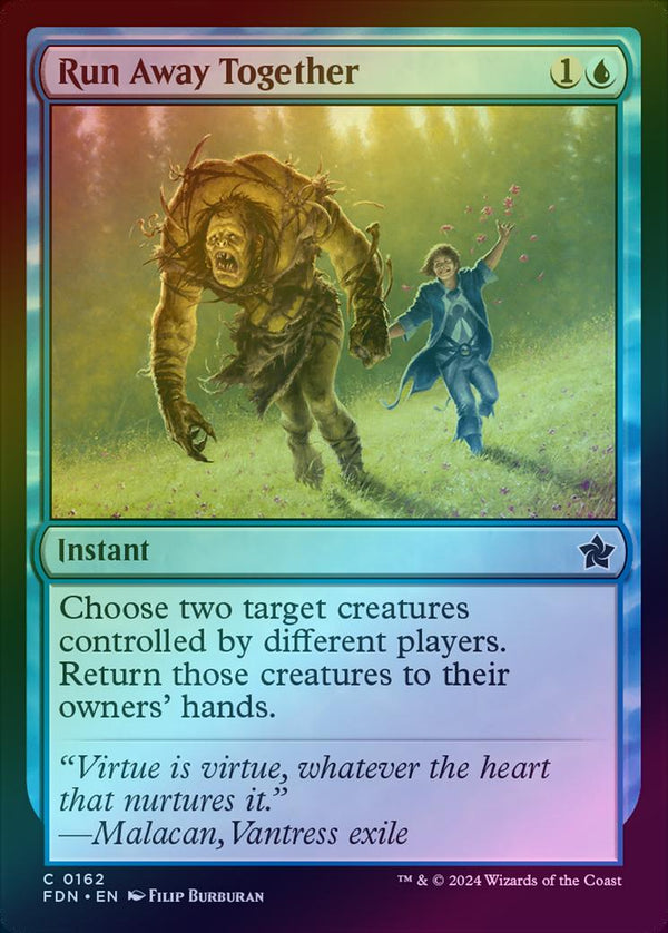 Run Away Together (Foil) (FDN)