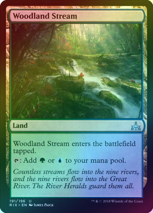 Woodland Stream (Foil) (RIX)