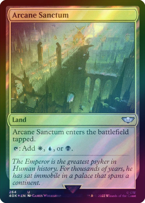 Arcane Sanctum (Surge Foil) (40K)