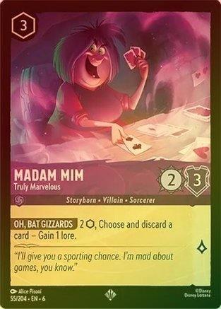 Madam Mim (Truly Marvelous) - 55/204 - Super Rare (Foil)