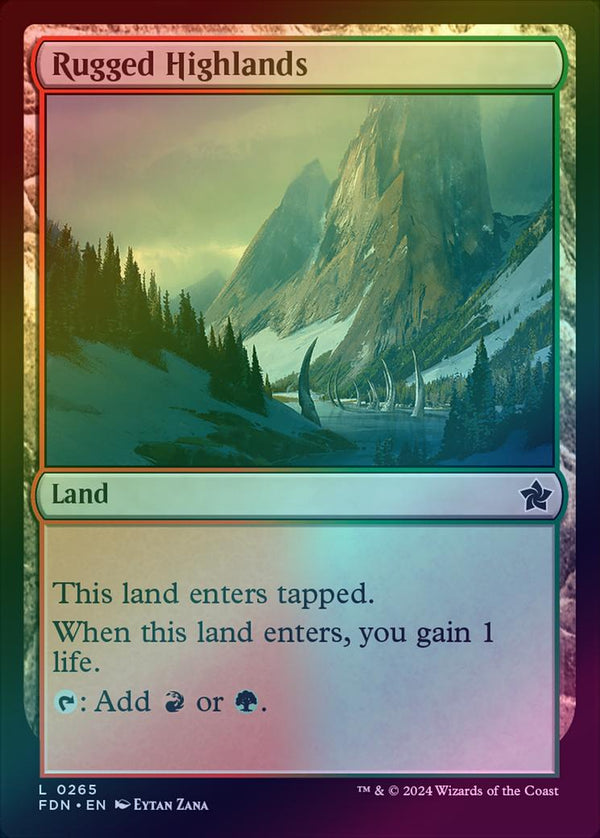 Rugged Highlands (Foil) (FDN)