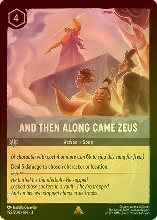 And Then Along Came Zeus - 195/204 - Rare (Foil)