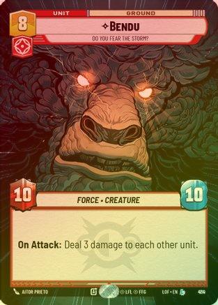 Bendu - Do You Fear the Storm? (Hyperspace) - 910 - Legendary (Foil)