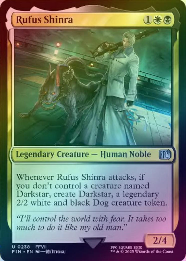 Rufus Shinra (Foil) (FIN)