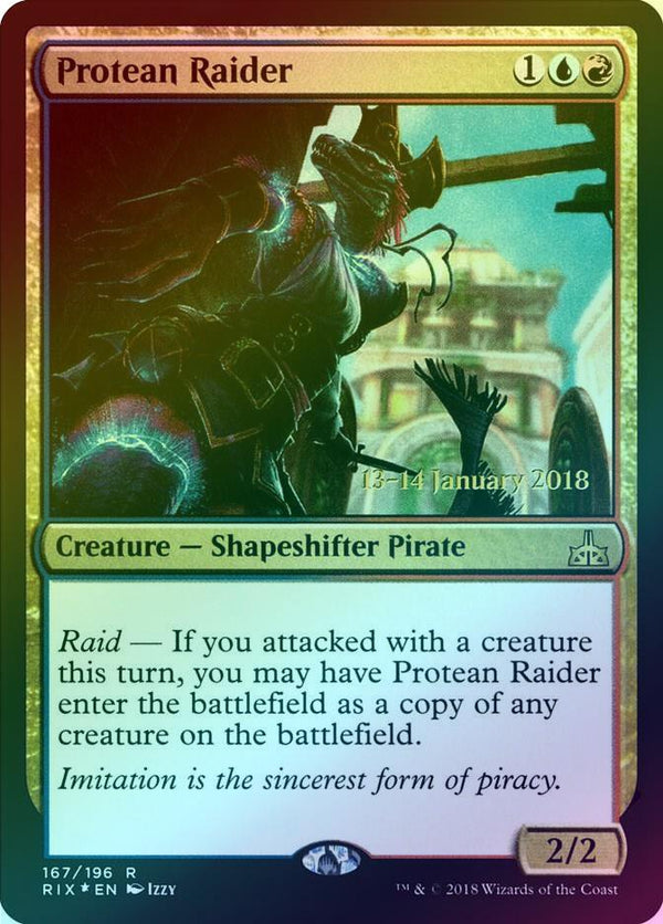 Protean Raider - Prerelease Promo (Foil) (PRIX)