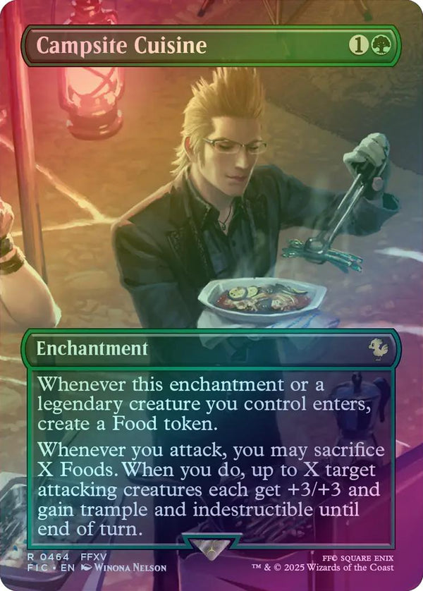 Campsite Cuisine - Borderless (Foil) (FIC)