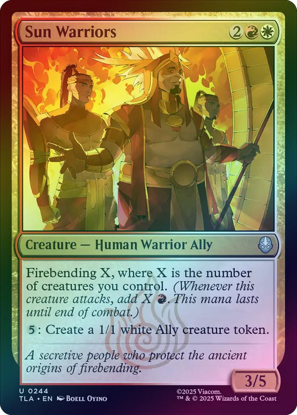 Sun Warriors (Foil) (TLA)