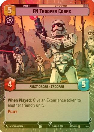 FN Trooper Corps (Hyperspace Foil) - 999 - Common (Foil)