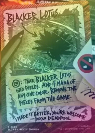 401 Games Canada - Blacker Lotus - Secret Lair x Marvel's Deadpool