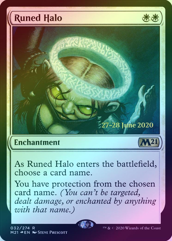 Runed Halo - Prerelease Promo (Foil) (PM21)