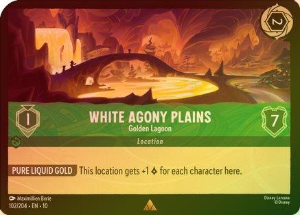 White Agony Plains (Golden Lagoon) - 102/204 - Rare (Foil)