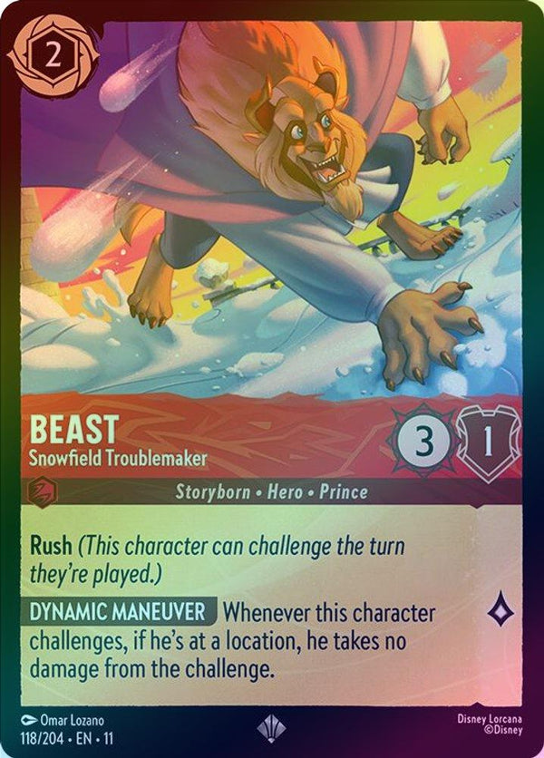 Beast (Snowfield Troublemaker) - 118/204 - Super Rare (Foil)