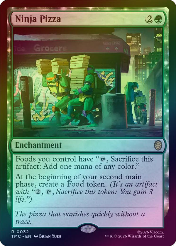 Ninja Pizza (Surge Foil) (TMC)