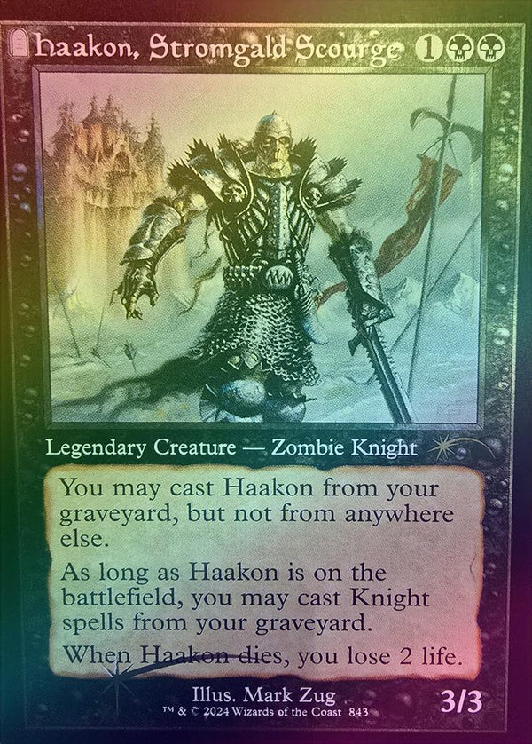 Haakon, Stromgald Scourge - Retro Frame - Zippy Zombies (Foil) (SLD)