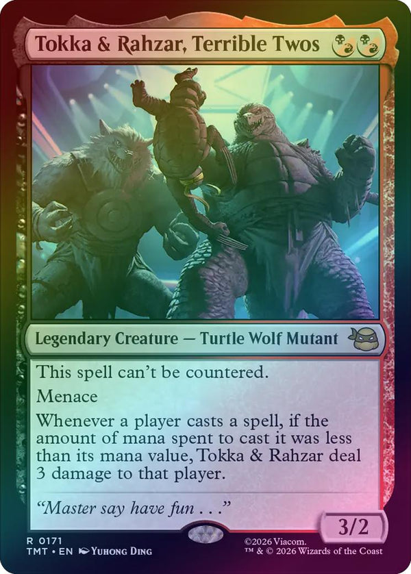 Tokka & Rahzar, Terrible Twos (Foil) (TMT)