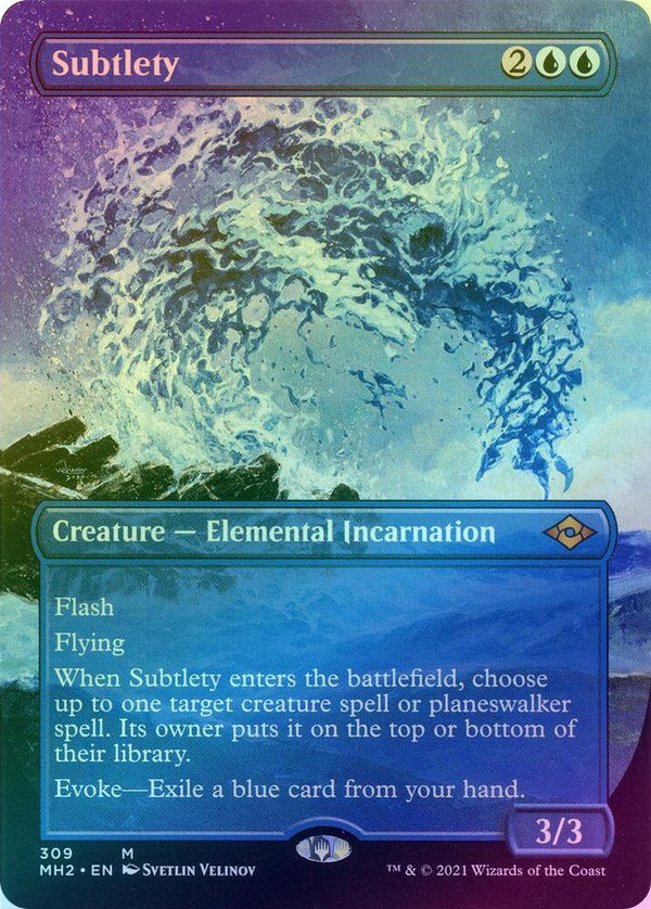 Subtlety - Borderless (Foil) (MH2)