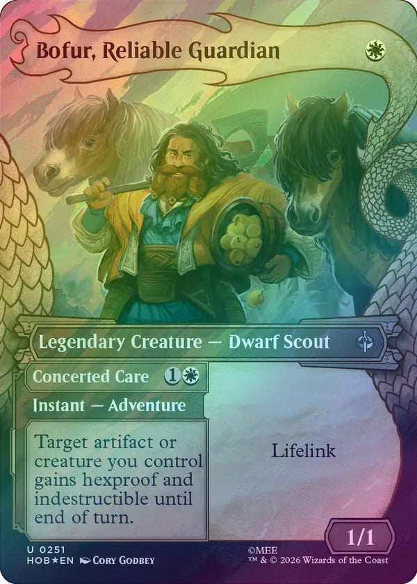 Bofur, Reliable Guardian // Concerted Care (Surge Foil) (HOB) (Pre-Order)