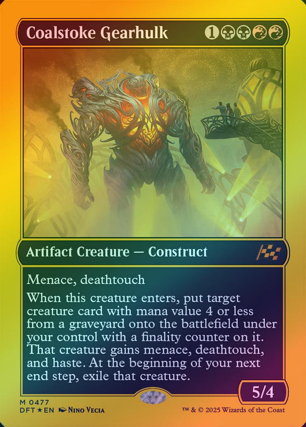 Coalstoke Gearhulk (First-Place Foil) (DFT)