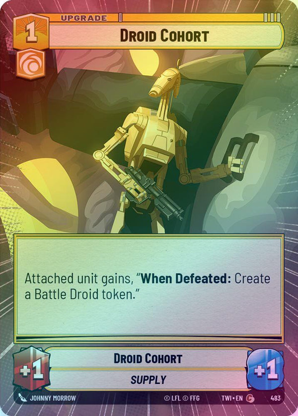 Droid Cohort (Hyperspace) - 483 - Common (Foil)