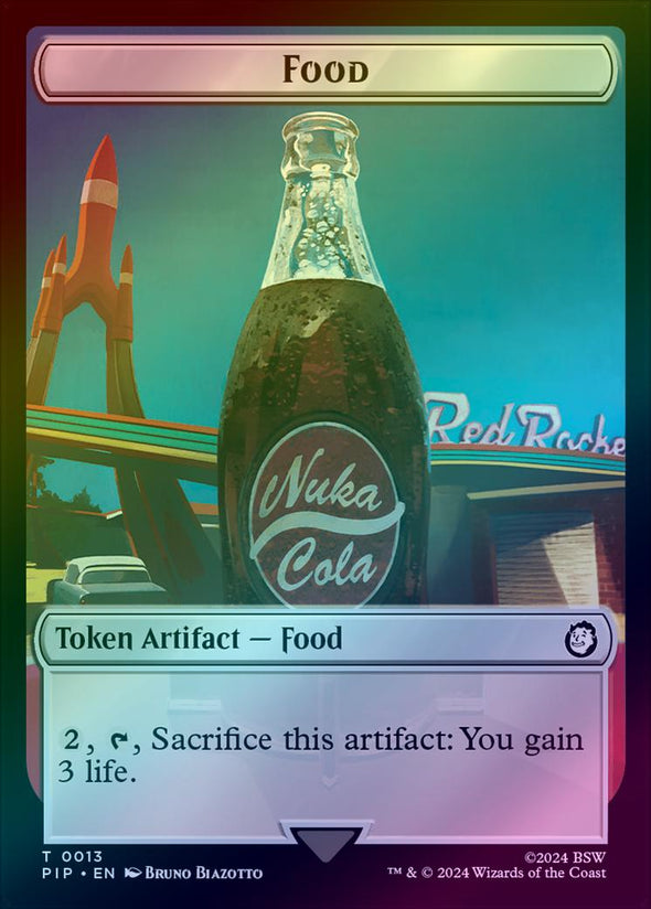 Food (013) // Human Soldier Token (Foil) (TPIP)