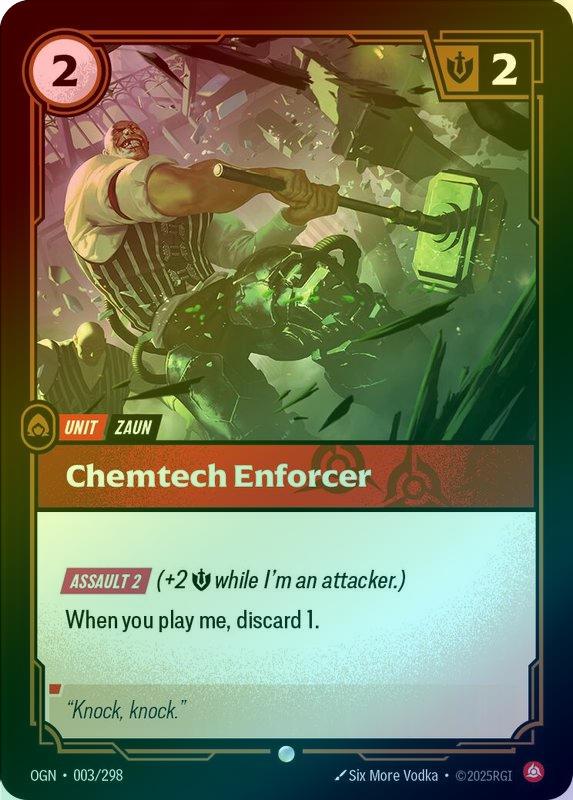 Chemtech Enforcer - 003/298 - Common (Foil)