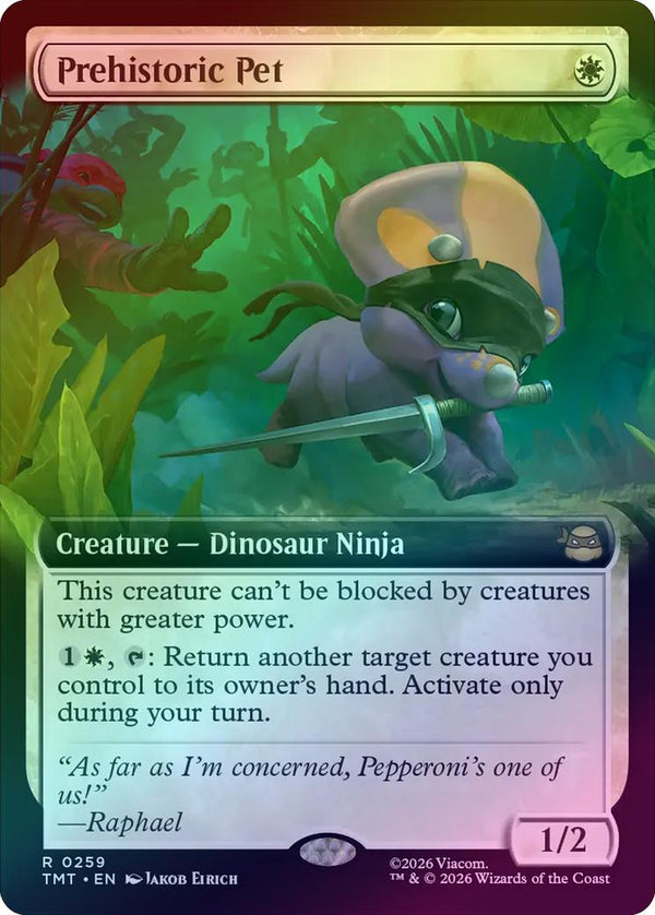 Prehistoric Pet - Extended Art (Foil) (TMT)