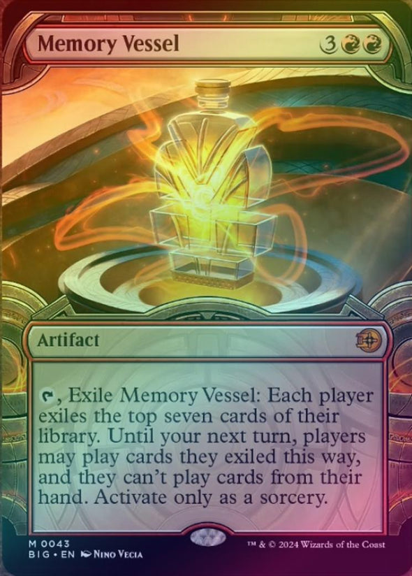 Memory Vessel - Showcase (Foil) (BIG)