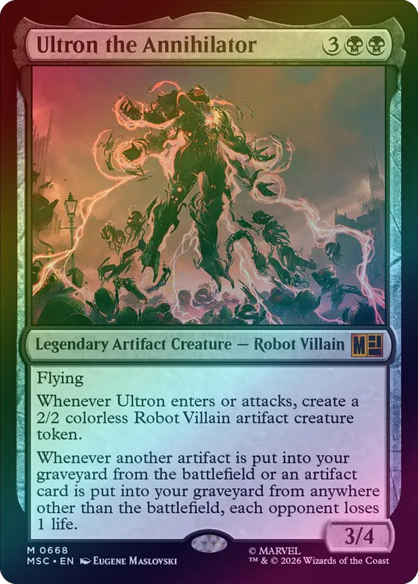 Ultron the Annihilator (Foil) (MSC) (Pre-Order)