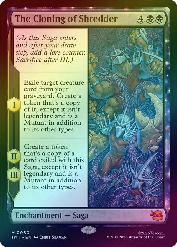 The Cloning of Shredder (Foil) (TMT)