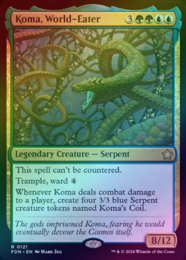 Koma, World-Eater (Foil) (FDN)