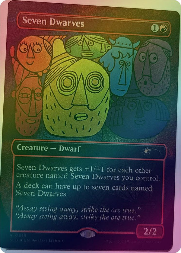 Seven Dwarves - Borderless (0819) (Foil) (SLD)