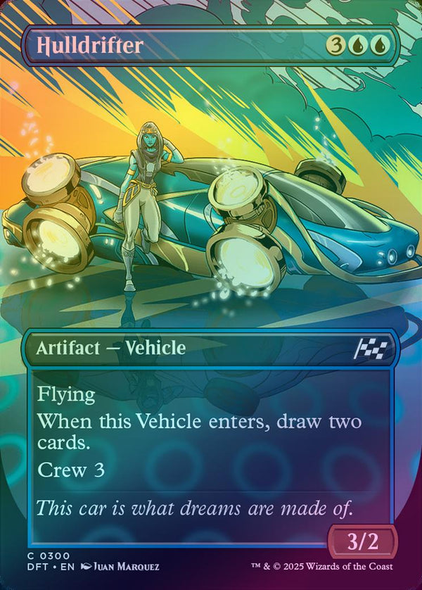 Hulldrifter - Borderless Revved Up (Foil) (DFT)